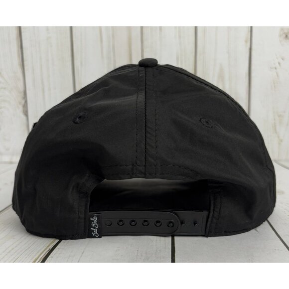 NEW Bad Birdie SnapBack Hat Cap Script Bad Spellout Rope Trucker Golf Black - Picture 3 of 9